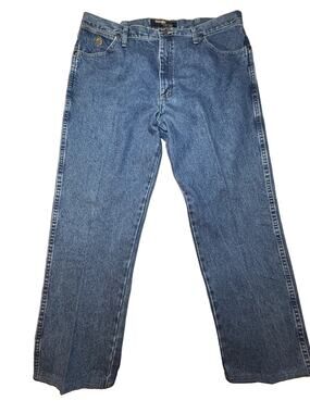 George Strait Wrangler Western 1013MGSHD Men’s Jeans Sz 38x32 Well Cared For
